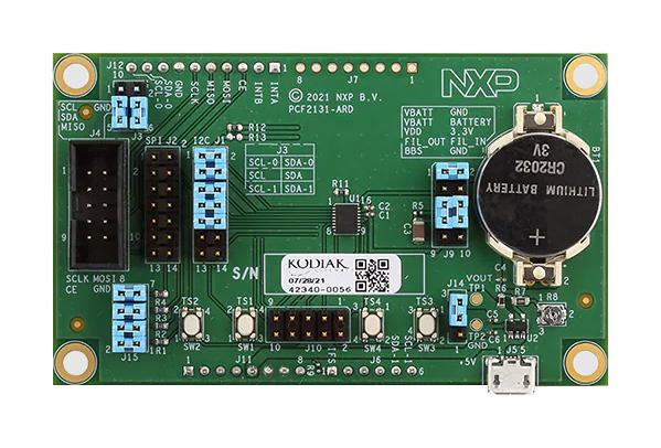 PCF2131-ARD EVALUATION BOARD, RTC, CALENDAR NXP