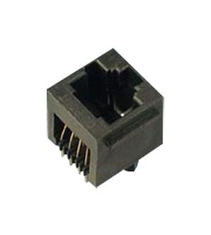 90511-001LF MODULAR CONN, JACK, 4P4C, 1PORT, TH AMPHENOL ICC
