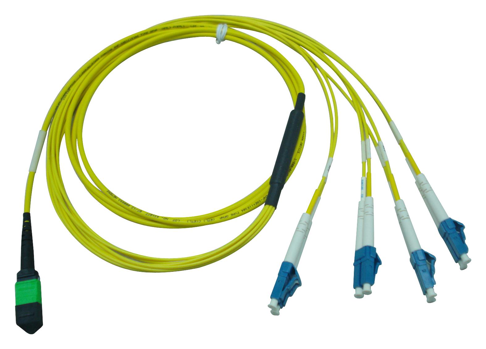 885366805 FO CABLE, MTP QSFP-4 X LCD, 5M MOLEX