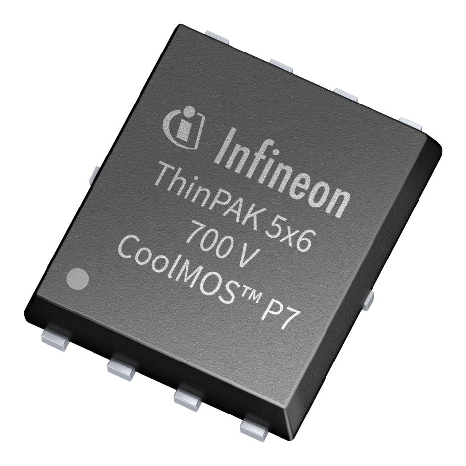 IPLK70R1K2P7ATMA1 MOSFET, N-CH, 700V, 4.4A, THINPAK 5X6 INFINEON
