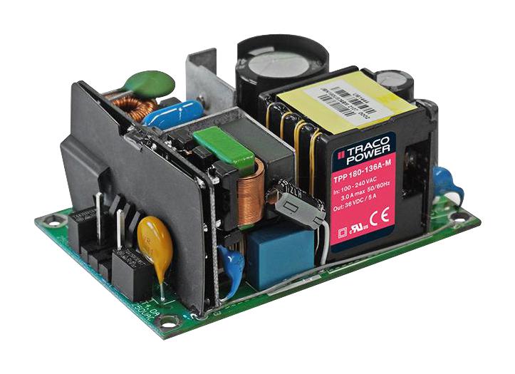 TPP 180-136A-M POWER SUPPLY, AC-DC, 36V, 5A TRACO POWER