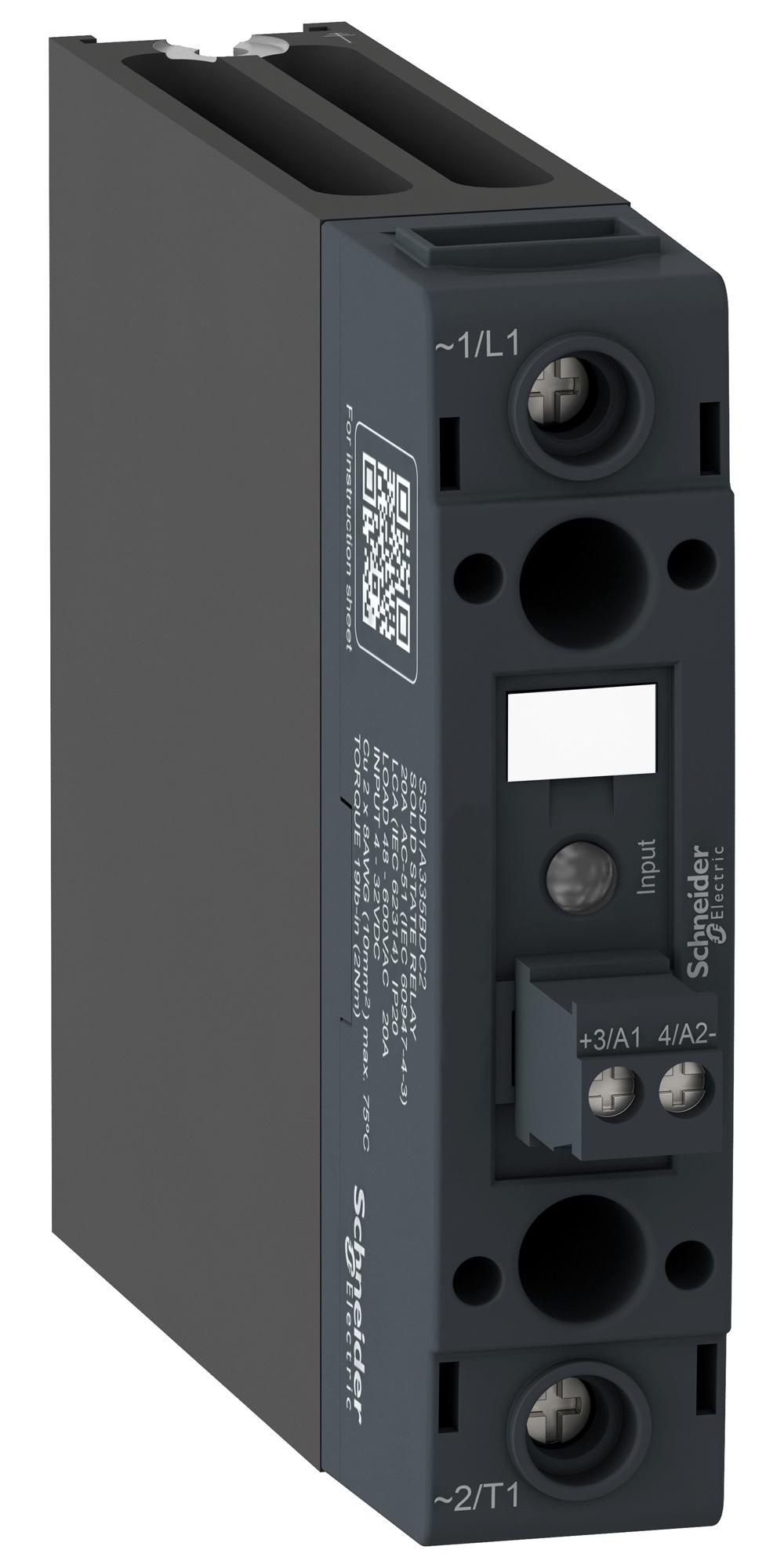 SSD1A335M7RC2 SOLID STATE CONTACTOR, 35A, 48-600VAC SCHNEIDER ELECTRIC