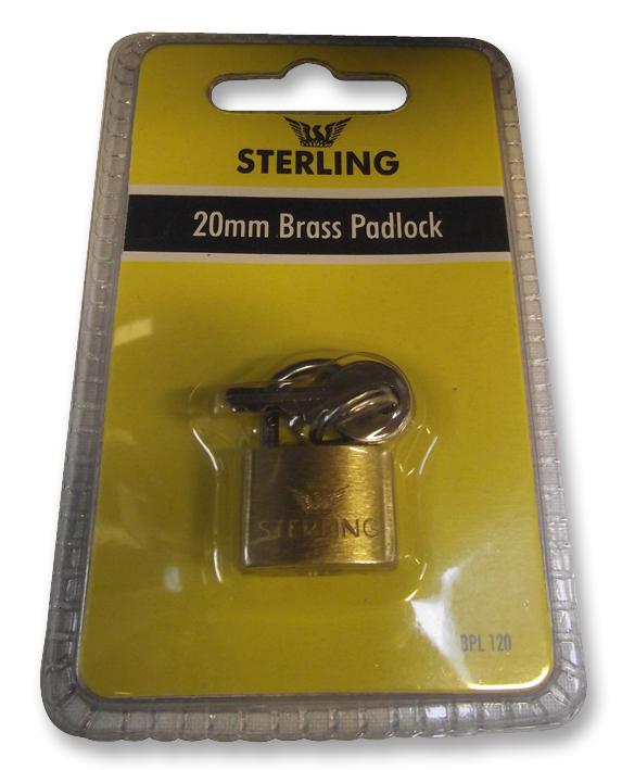 SR04170 PADLOCK, BRASS UNBRANDED