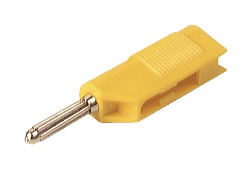 930729103 PLUG, 4MM, STACKABLE, YELLOW, PK5, BUELA HIRSCHMANN TEST AND MEASUREMENT