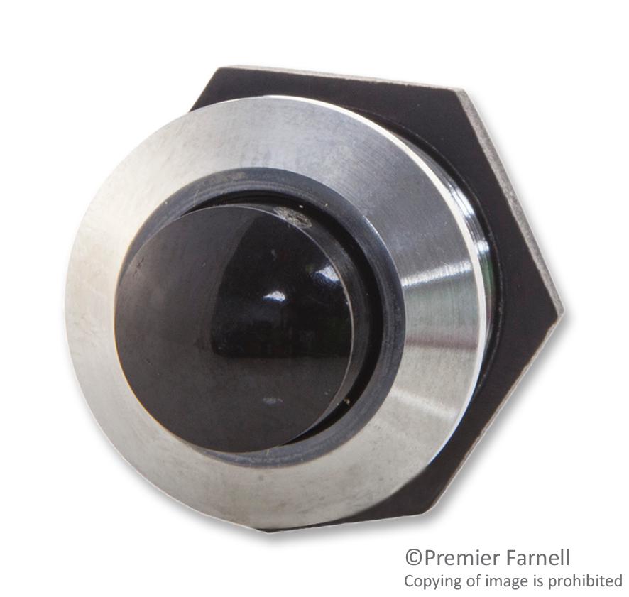 MP0012 SWITCH, SPNO, BLACK BULGIN LIMITED