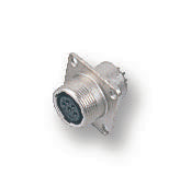 JR16RK-7S SOCKET, PANEL, SIZE 16, 7 WAY HIROSE(HRS)