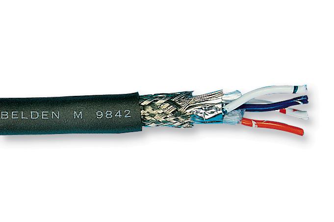 9842 060500 CABLE, 9842, 2PAIR, 153M BELDEN