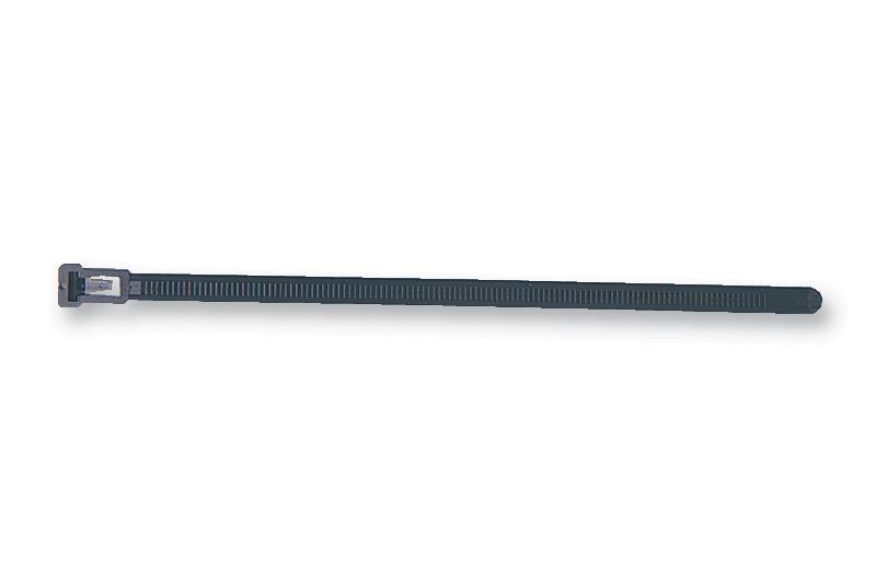 PP002079 CABLE TIE, REL, BLACK, 300MM, PK100 PRO POWER