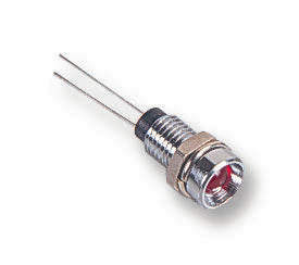 DX1116/RD LED INDICATOR, 4MM, RED BULGIN LIMITED