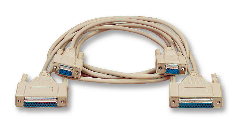 4090 LEAD, 9-25W D SKT-SKT, 2M VIDEK