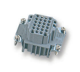 0916 108 3101 INSERT, FEMALE, HAN108DD, CRIMP HARTING