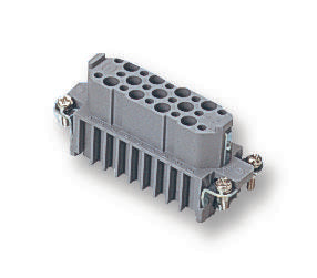 0921 064 3101 INSERT, FEMALE, HAN64D, CRIMP HARTING