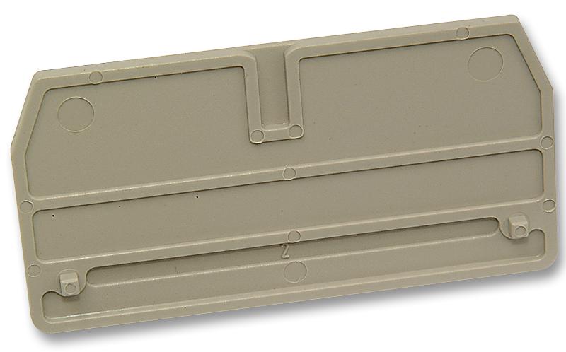 160874 END COVER, 2.5MM WEIDMULLER