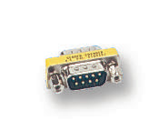 8100 GENDER CHANGER, D 2 PLUG, 9WAY VIDEK