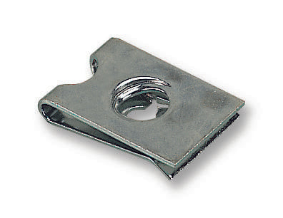 N10 - UNST- Z100 NUT, CAPTIVE, #10, PK100 TR FASTENINGS