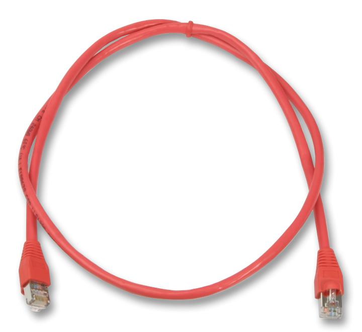 2965-3R PATCH LEAD, CAT5E, RED, 3M VIDEK