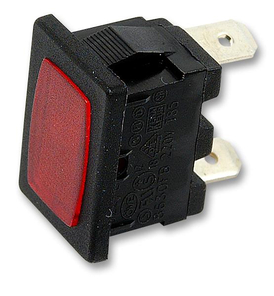 H8630FBNAL NEON INDICATOR, RED ARCOLECTRIC (BULGIN LIMITED)