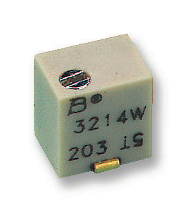 3214W-1-102E TRIMMER, SMD, 5 TURN 1K BOURNS