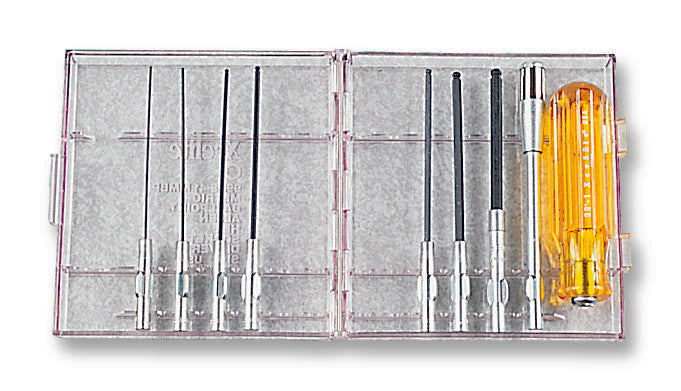 99PS40BPN HEXAGON KEY SET, IMP, BALL END, 11PC WELLER XCELITE