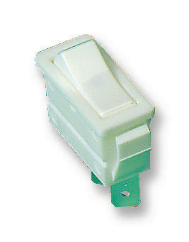 C1500VQAAJ ROCKER SWITCH, SPST, WHITE ARCOLECTRIC (BULGIN LIMITED)