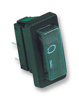 C1300ALGAA ROCKER SWITCH, SPST, BLACK ARCOLECTRIC (BULGIN LIMITED)