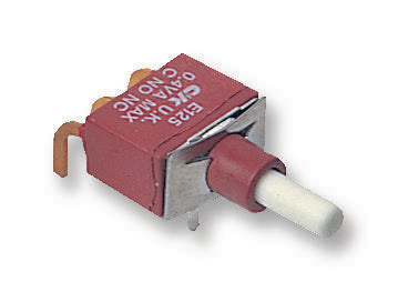 E125SD1ABE SWITCH, SPDT, HORIZ C&K COMPONENTS