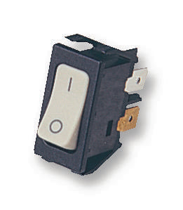 C1250APAAB ROCKER SWITCH, DPST, I/O ARCOLECTRIC (BULGIN LIMITED)
