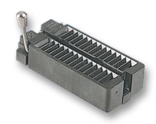 28-6554-10 SOCKET IC, ZIF, 28WAY ARIES