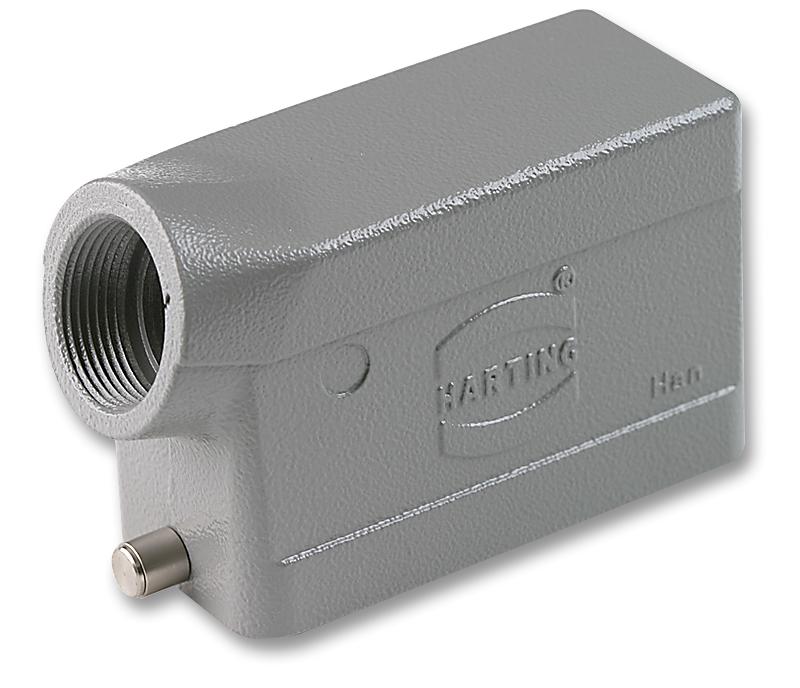 0930 016 1540 HOOD, HAN16B, SIDE ENTRY, PG21, LC HARTING