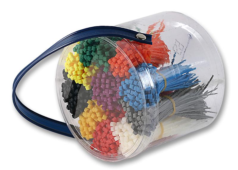 MP003237 CABLE TIE, ASSORTED, PK1000 PRO POWER
