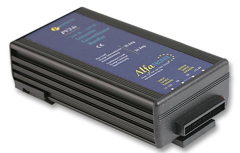 PV24S DC/DC CONVERTER, 12V, 24A ALFATRONIX
