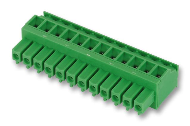 1827017 TERMINAL BLOCK, PLUGGABLE, 6POS, 16AWG PHOENIX CONTACT