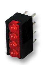 RTZ.2040R LED ARRAY, VERTICAL, X4, RED MENTOR