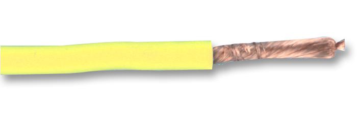 61.7605-24 WIRE, SILICON, YELLOW, 0.50MM, 5M STAUBLI