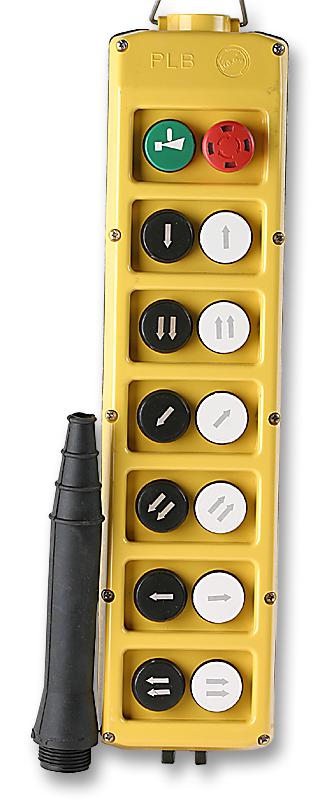 GGT-PLB14 CONTROL STATION, 12 BTN, ALARM BERNSTEIN