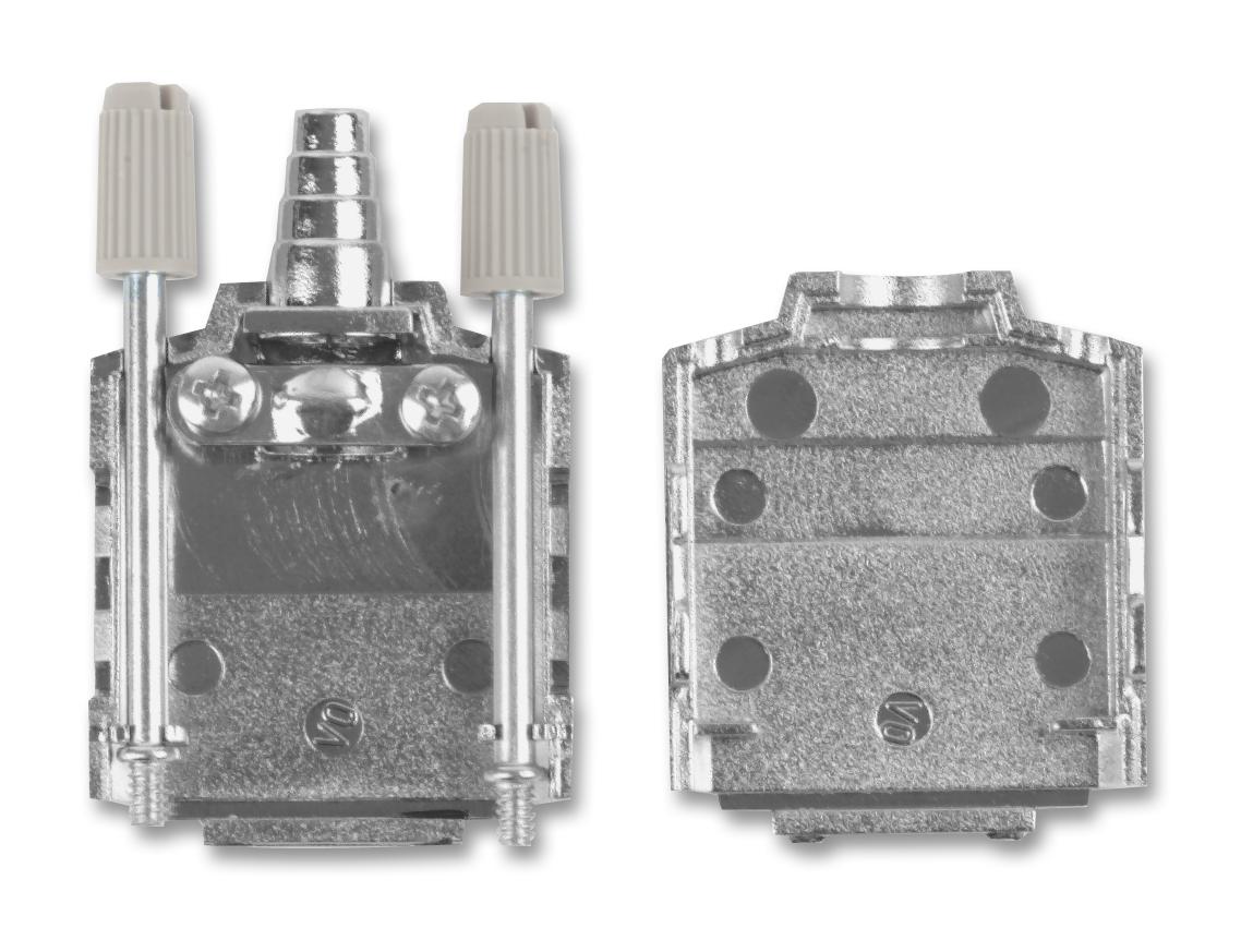 MHDPPK-M-37-K BACKSHELL, D, TOP ENTRY, 37WAY MH CONNECTORS