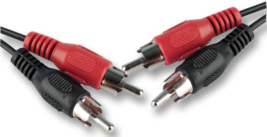 AV02008 LEAD, 2XPHONO-2XPHONO, 2M PRO SIGNAL