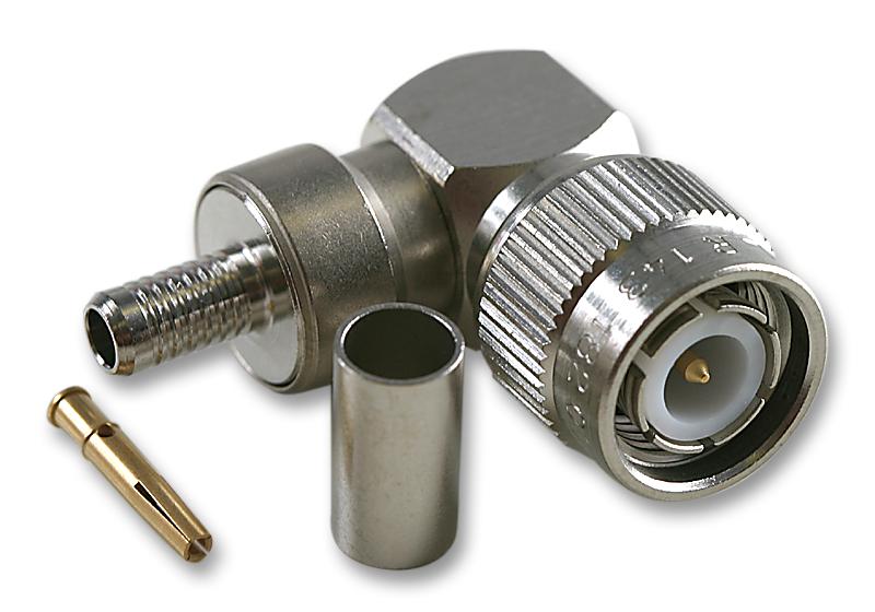 R143182000W RF COAXIAL, TNC, RIGHT ANGLE PLUG, 50OHM RADIALL