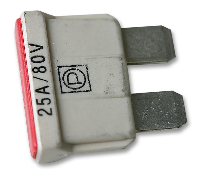 166.7000.5252 AUTOMOTIVE FUSE, TIME DELAY, 25A, 80VDC LITTELFUSE