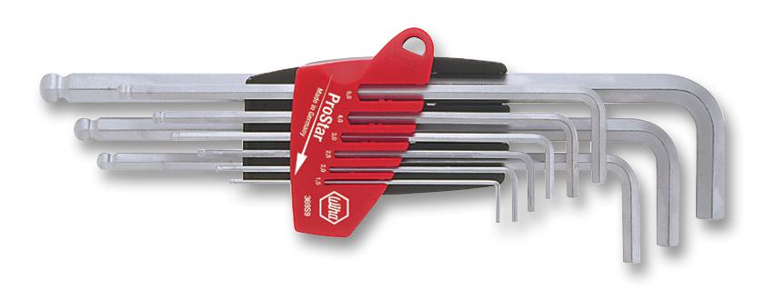 369S9 ALLEN KEY SET, 369 SERIES, 9PC WIHA