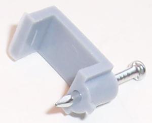 CBT-7299 CABLE CLIP, T&E, 2.5MM, GRY, PK100 PRO POWER