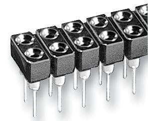 MK201/100Z HEADER, SOCKET, 2.54MM, 100WAY FISCHER ELEKTRONIK