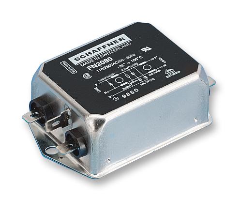 FN2080-3-06 FILTER, 3A, MULTI STAGE, CHASSIS SCHAFFNER