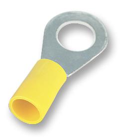 FVGS10-6  (LF) K CRIMP TERMINAL, RING, 10MM, YELLOW, PK50 JST (JAPAN SOLDERLESS TERMINALS)