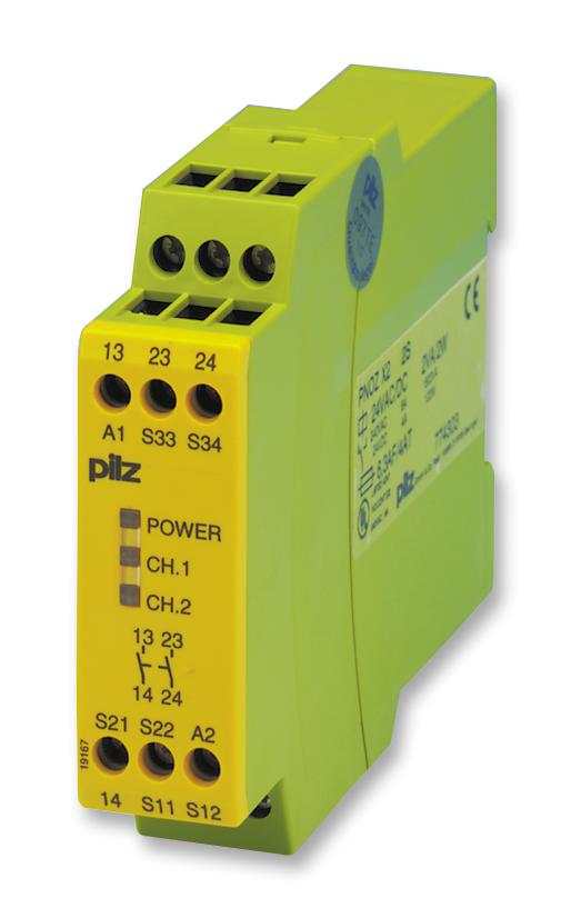 774-303 PNOZ/X2/24V RELAY, SAFETY, DPST-NO, 240VAC, 6A PILZ