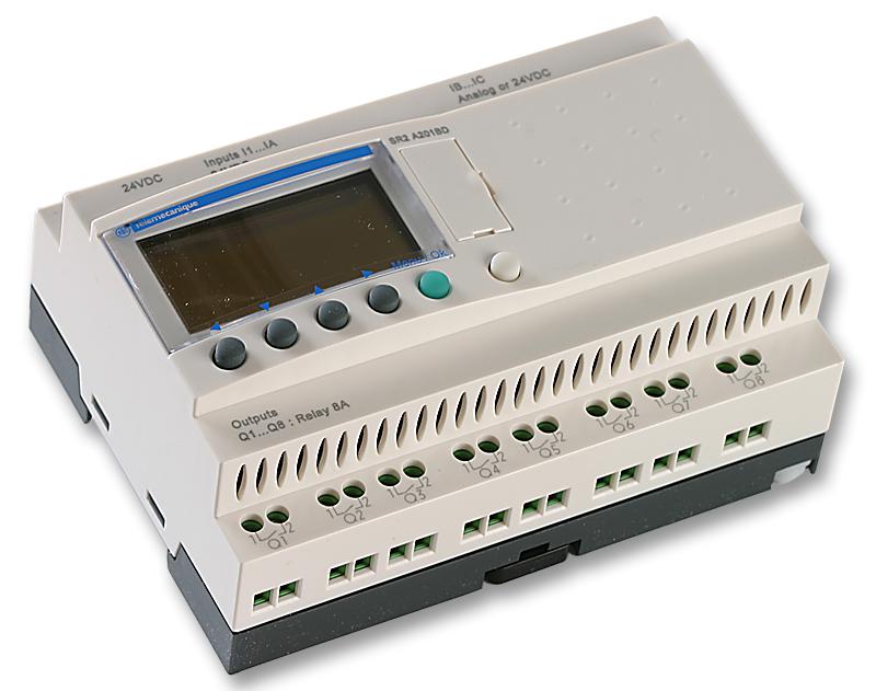 SR2B201BD LOGIC MODULE, RELAY, 6I/P, 8O/P SCHNEIDER ELECTRIC
