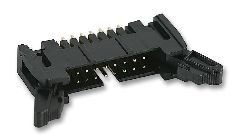 N3314-6202RB HEADER, STRAIGHT, S/LATCH, 14WAY 3M