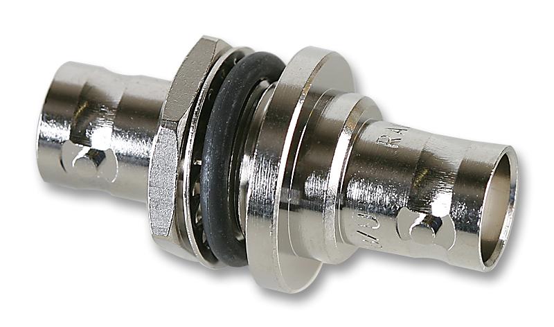R141753000 ADAPTOR, HERMETIC, BNC JACK-JACK, 50OHM RADIALL