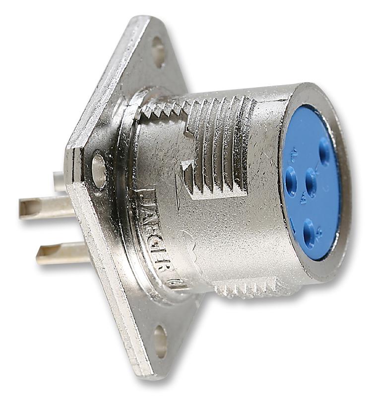 536608006 RECEPTACLE, PANEL, SKT INSERT, 8WAY JAEGER