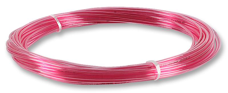 TU0604R-20 TUBING, 6MM, RED, 20M SMC